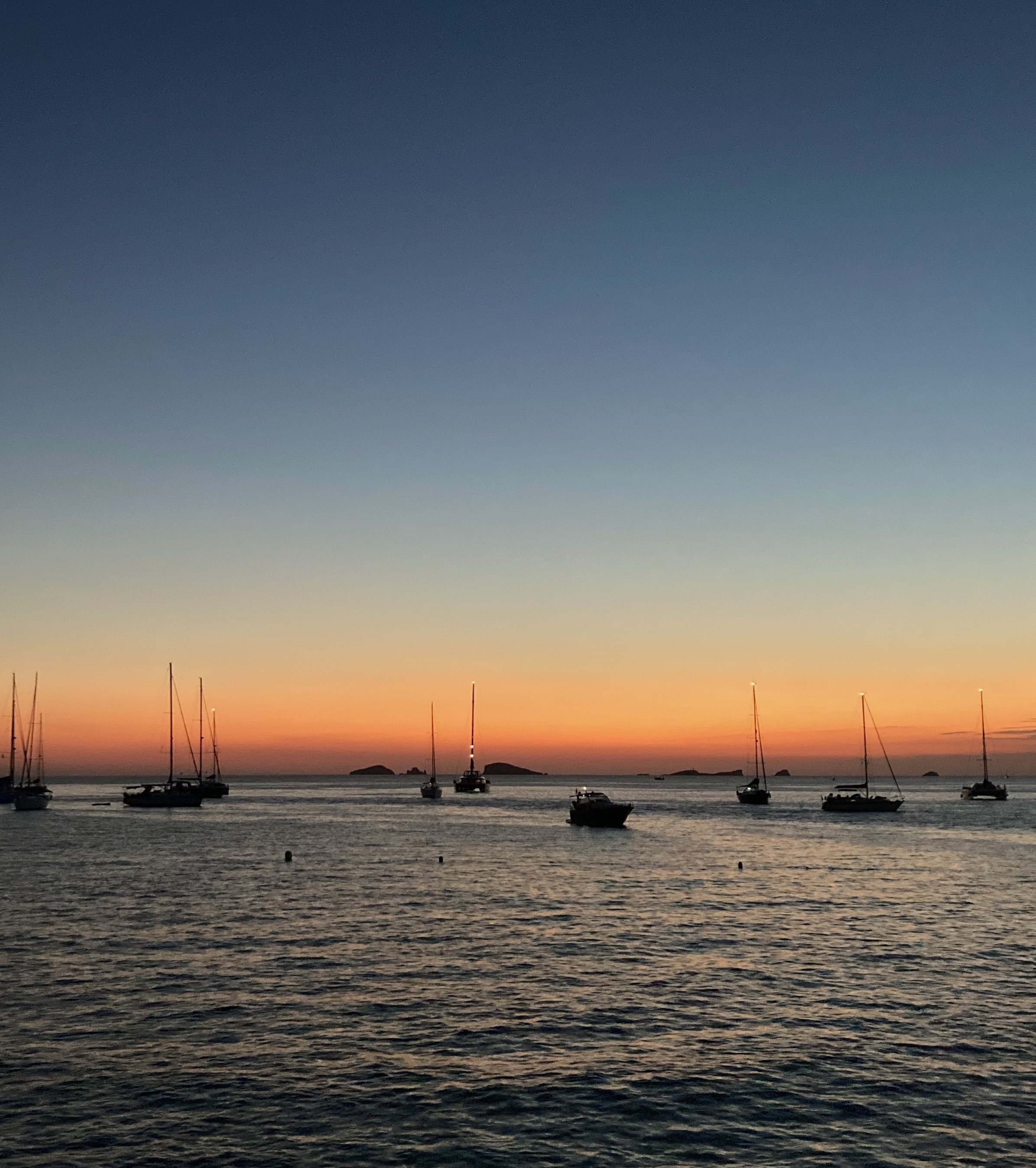 Sailboat sunset